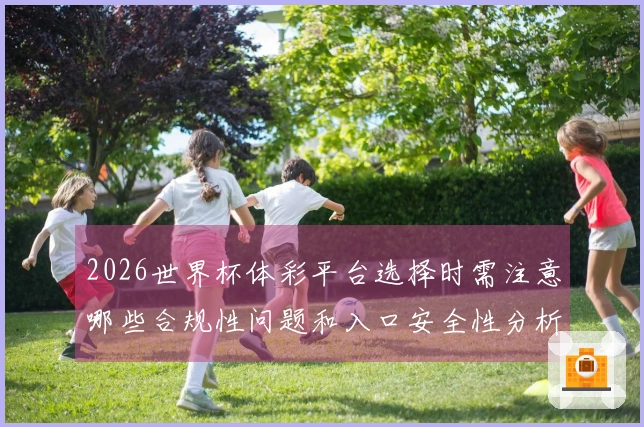 2026世界杯体彩平台选择时需注意哪些合规性问题和入口安全性分析