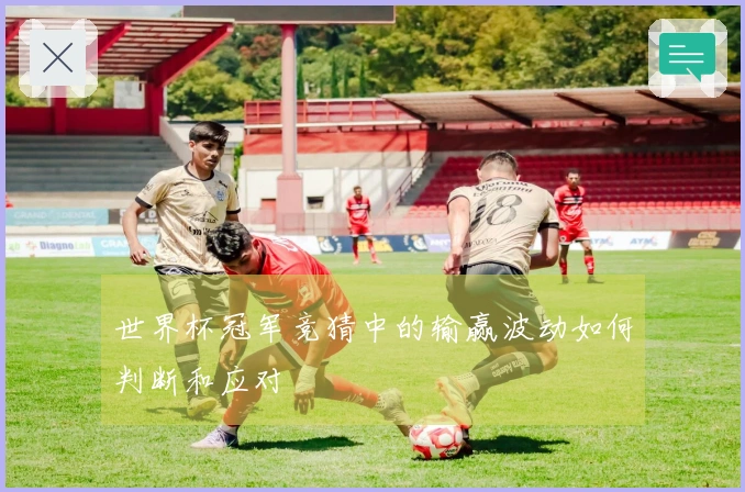 世界杯冠军竞猜中的输赢波动如何判断和应对